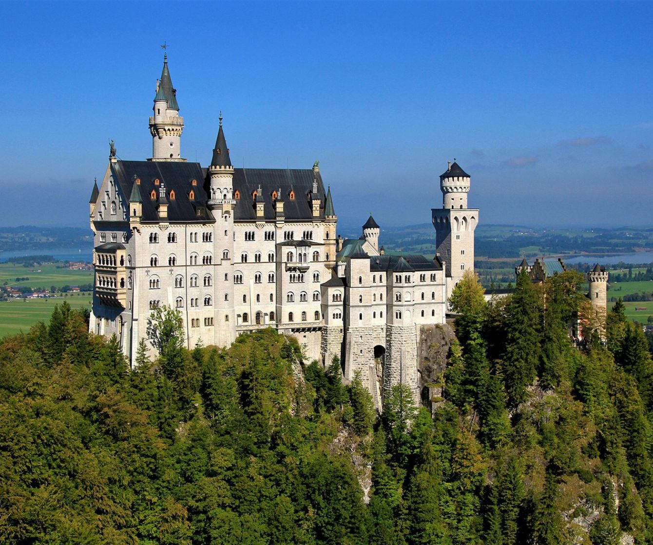 Schloss Neuschwanstein im Allgäu